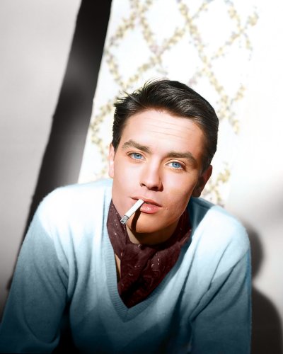 Alain Delon #0083 - COLORIZED (image for) Alain Delon #0083 - COLORIZED