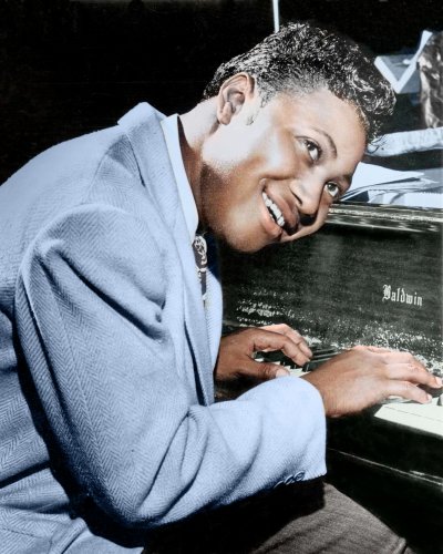 (image for) Amos Milburn #0001 - COLORIZED