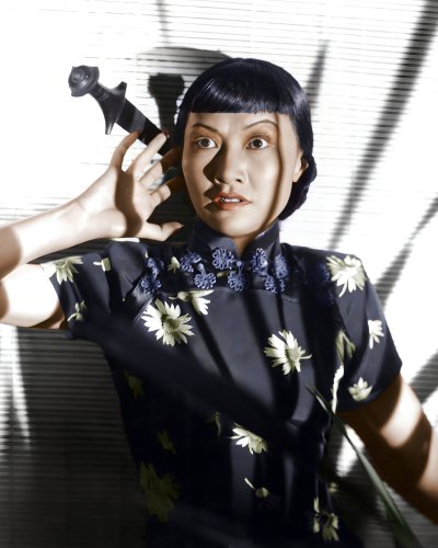(image for) Anna May Wong #0011 - COLORIZED