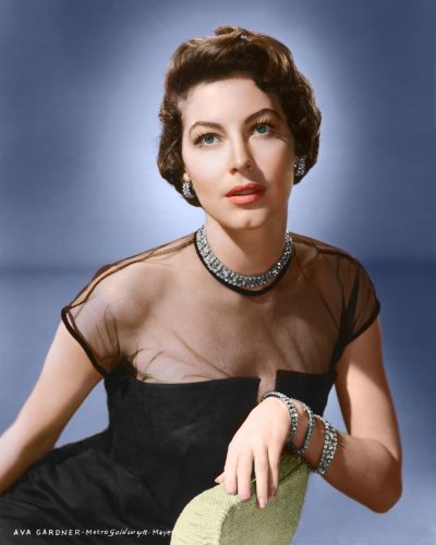 (image for) Ava Gardner #0046 - COLORIZED #2