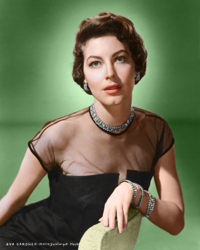 (image for) Ava Gardner #0046 - COLORIZED #3