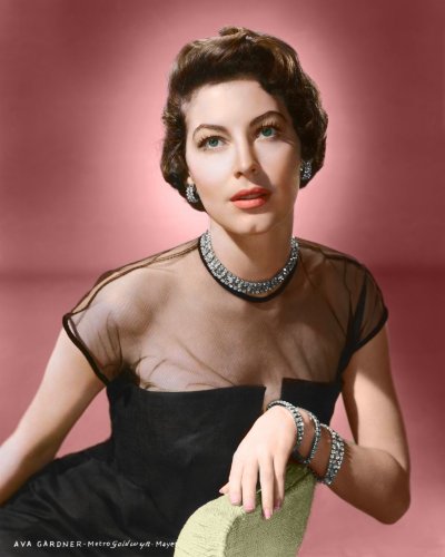 (image for) Ava Gardner #0046 - COLORIZED