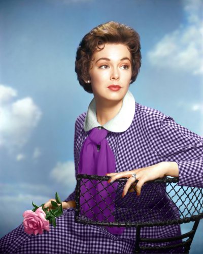 (image for) Barbara Rush #0002 - COLORIZED