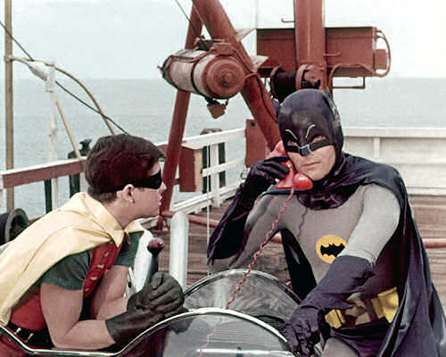 (image for) Batman #0067 - Burt Ward - Adam West