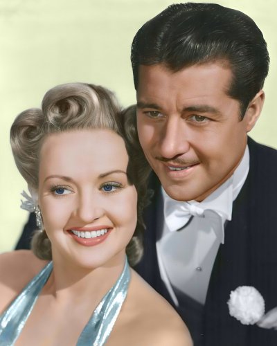 (image for) Betty Grable - Don Ameche #0001 - COLORIZED