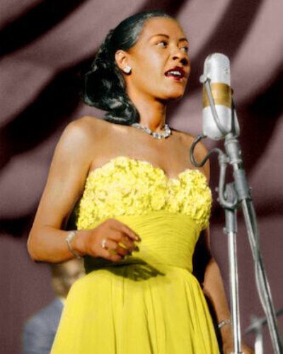 Billie Holiday #0132 - COLORIZED (image for) Billie Holiday #0132 - COLORIZED