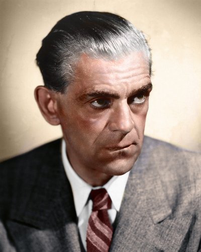 (image for) Boris Karloff #0025 - COLORIZED