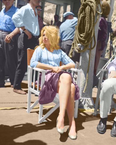 (image for) Brigitte Bardot #2637 - COLORIZED