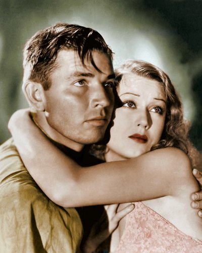 Bruce Cabot - Fay Wray #0006 - COLORIZED (image for) Bruce Cabot - Fay Wray #0006 - COLORIZED