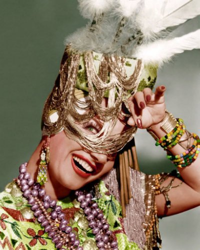 (image for) Carmen Miranda #0018 - COLORIZED