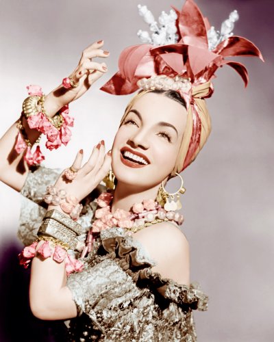 (image for) Carmen Miranda #0034 - COLORIZED