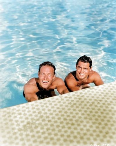 (image for) Cary Grant - Randolph Scott #0007 - COLORIZED