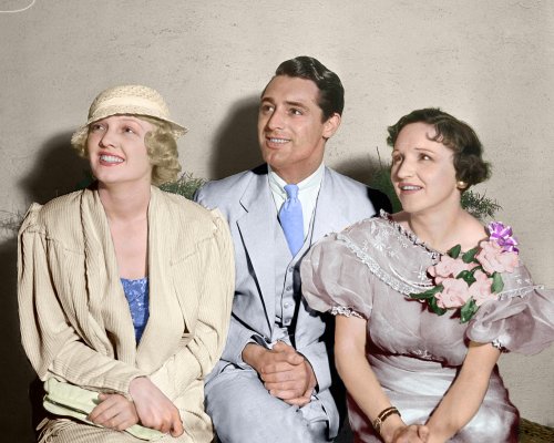 (image for) Cary Grant - Nancy Carroll #0034 - COLORIZED