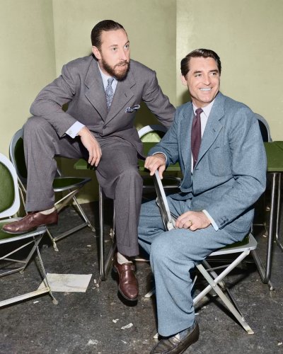 (image for) Cary Grant #0130 - COLORIZED