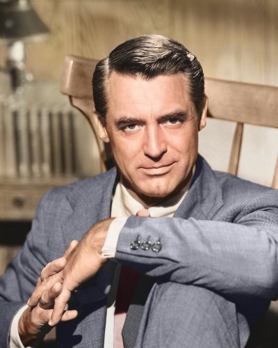 (image for) Cary Grant #0416 - COLORIZED