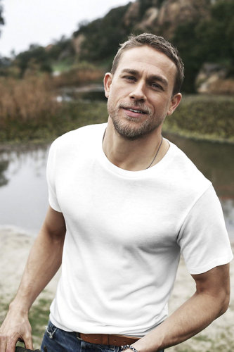 (image for) Charlie Hunnam #0502 - 8x12 inch
