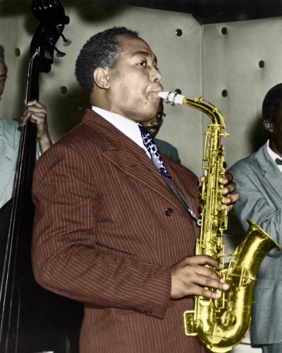 (image for) Charlie Parker #0047 - COLORIZED #2
