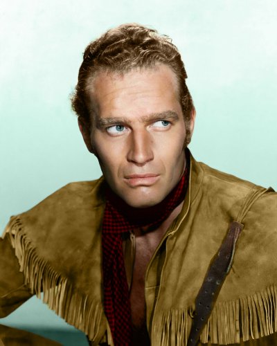 (image for) Charlton Heston #0101 - COLORIZED #2