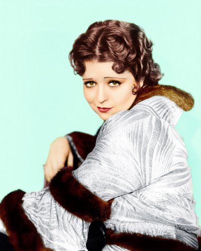 (image for) Clara Bow #0240 - COLORIZED #2
