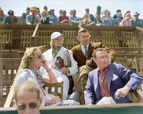 (image for) Clark Gable - Carole Lombard #0067 - COLORIZED