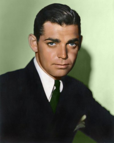 (image for) Clark Gable #1035 - COLORIZED #2