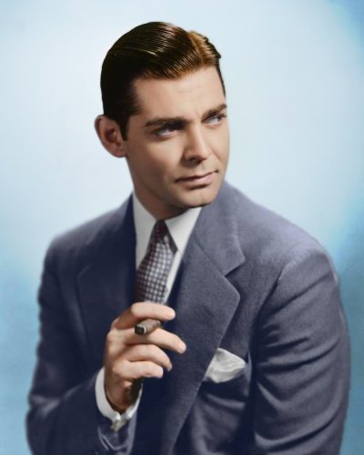 (image for) Clark Gable #1037 - COLORIZED