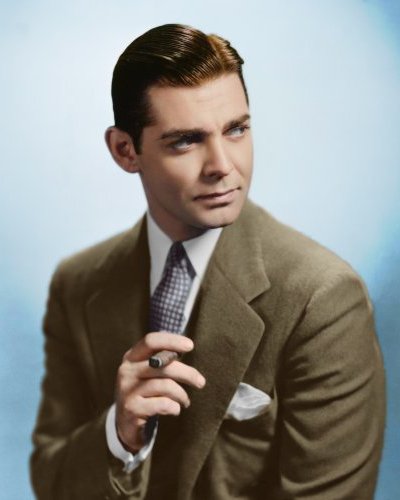 (image for) Clark Gable #1037 - COLORIZED #2
