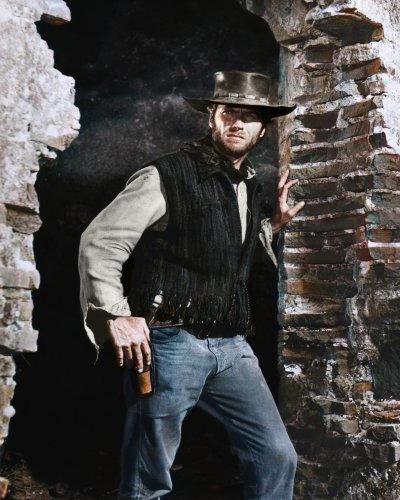 (image for) Clint Eastwood #1413 - COLORIZED