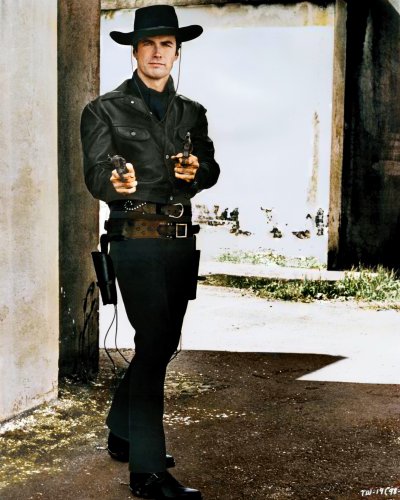 (image for) Clint Eastwood #1428 - COLORIZED