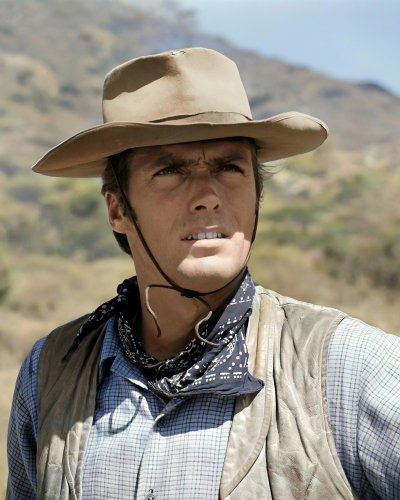 (image for) Clint Eastwood #1812 - COLORIZED