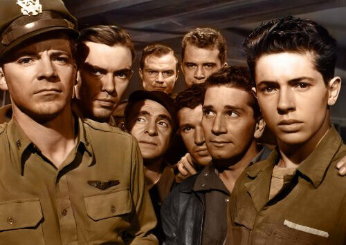 (image for) Dana Andrews - Farley Granger #0001 - COLORIZED