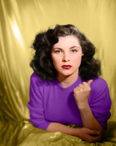 (image for) Debra Paget #0167 - COLORIZED #1