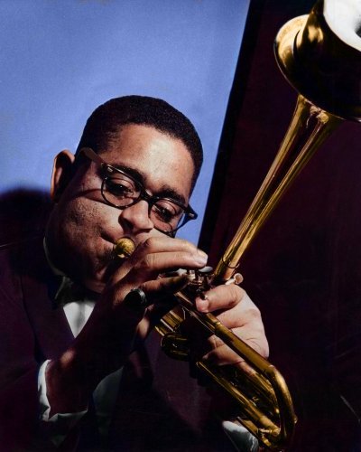 (image for) Dizzy Gillespie #0075 - COLORIZED #1