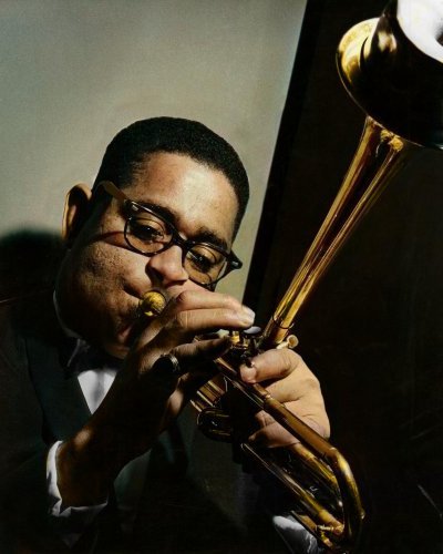 (image for) Dizzy Gillespie #0075 - COLORIZED #2