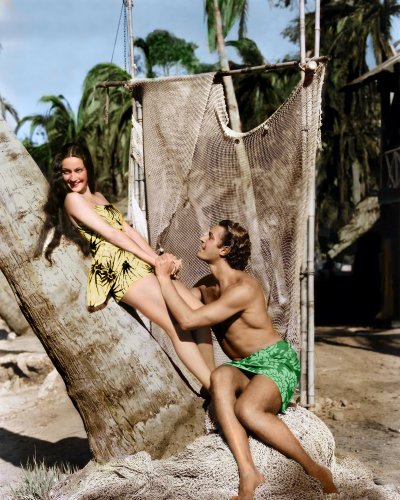 (image for) Dorothy Lamour #0031 - COLORIZED