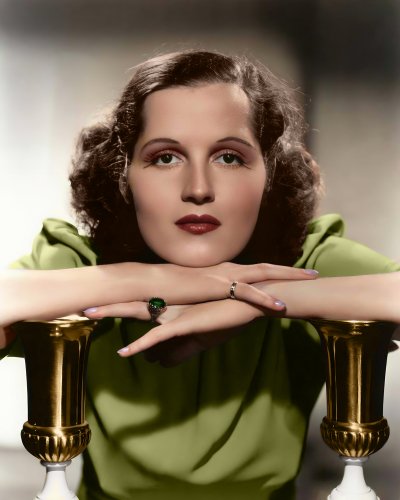(image for) Edith Atwater #0001 - COLORIZED