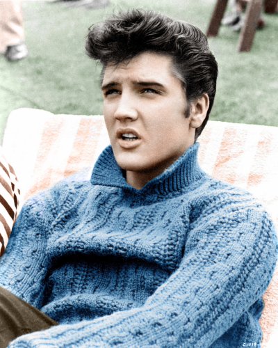 (image for) Elvis Presley #0003 - COLORIZED