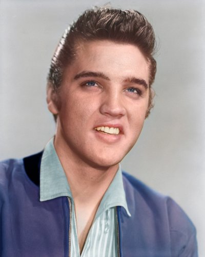 (image for) Elvis Presley #0005 - COLORIZED
