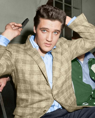 (image for) Elvis Presley #2506 - COLORIZED