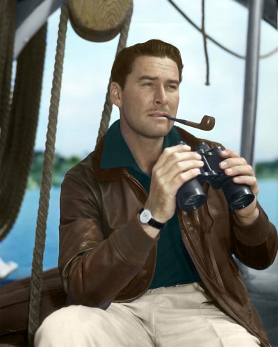 (image for) Errol Flynn #0543 - COLORIZED