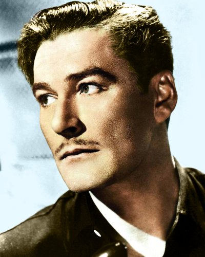 (image for) Errol Flynn #0548- COLORIZED
