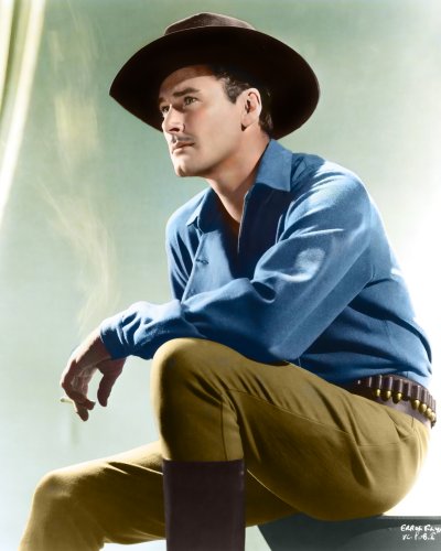 (image for) Errol Flynn #0559- COLORIZED #1
