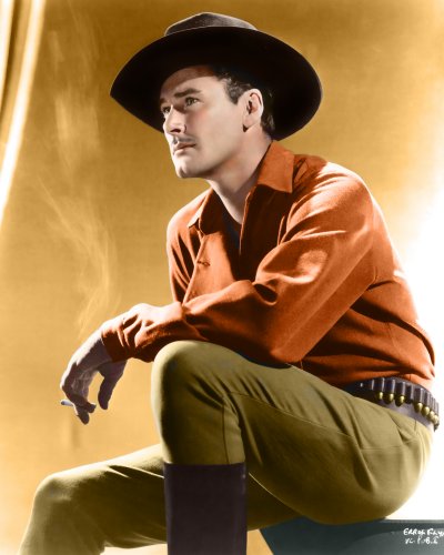 (image for) Errol Flynn #0559- COLORIZED #3