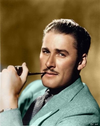 (image for) Errol Flynn #0571 - COLORIZED