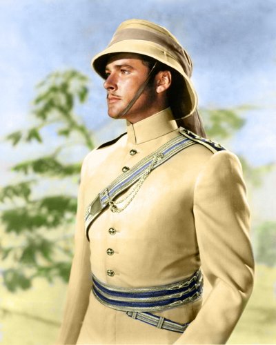 (image for) Errol Flynn #0572 - COLORIZED