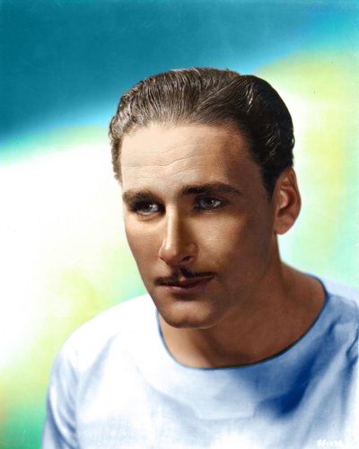 (image for) Errol Flynn #0575 - COLORIZED