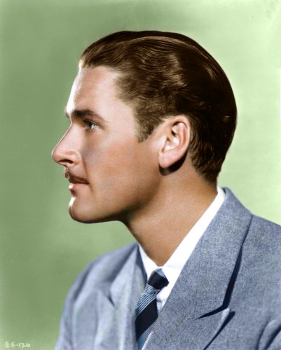 (image for) Errol Flynn #0577 - COLORIZED