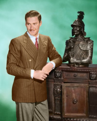 (image for) Errol Flynn #0724 - COLORIZED