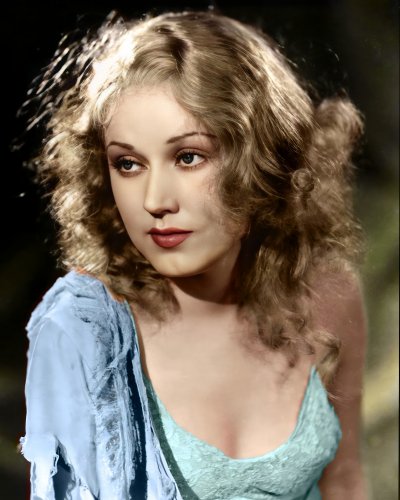 (image for) Fay Wray #0007 - COLORIZED