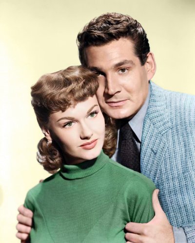 (image for) Gene Barry - Ann Robinson #0001 - COLORIZED